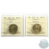 Image 1 : Loon $1 2019 & 2019 Equality ICCS Certified MS-67. 2pcs