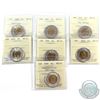 Image 1 : $2 2000 Knowledge, 2001, 2003 New Effigy, 2003 Old Effigy, 2004, 2005 & 2006 Commemorative RCM Logo 