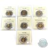 Image 2 : $2 2000 Knowledge, 2001, 2003 New Effigy, 2003 Old Effigy, 2004, 2005 & 2006 Commemorative RCM Logo 