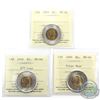 Image 1 : $2 2005, 2006 RCM Logo & 2009 ICCS Certified MS-66. 3pcs