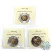 Image 2 : $2 2005, 2006 RCM Logo & 2009 ICCS Certified MS-66. 3pcs