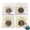 Image 2 : $2 2008, 2009, 2011 & 2011 Boreal Forest ICCS Certified MS-66. 4pcs