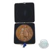 Image 1 : Medal: 1893 Columbian Exposition official award medal in original tin display case. Prisitine uncirc