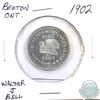 Image 1 : Token 1902 Walter J. Bell, Hardware Merchant, Beeton, Ont. Only 10 ever minted!