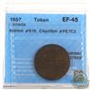Token: PE7C2 Prince Edward Island 1857 Self Government & Free Trade Breton 919 CCCS Certified EF-45