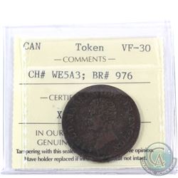 Token: WE5A3 1805 Wellington, Breton 976 ICCS Certified VF-30