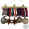 Image 2 : Group of 5 WWII Medals including the Prestigious Distinguished Flying Medal (FS W. H. Magill). We ar