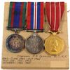 Named EIIR Canadian Forces Decoration Medal, Voluntary WWII Medal & 1939-1945 War Medal. Corporal P.