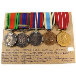 Voluntary WWII Medal, 1939-1945 War Medal, 1939-1945 Defence Medal, United Nations Emergency Force M