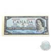 Image 3 : BC-39b-E23-i 1954 Bank of Canada $5 "Gutter Fold" pre-print crease. Beattie-Rasminsky S/N: S/S021873