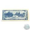 Image 4 : BC-39b-E23-i 1954 Bank of Canada $5 "Gutter Fold" pre-print crease. Beattie-Rasminsky S/N: S/S021873