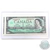 Image 1 : BC-45b-i-E25a-i 1967 Bank of Canada $1, cut out of register, Beattie-Rasminsky S/N: F/P9244874. Appr