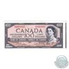 Image 3 : Error BC-43b-E25a-i 1954 Bank of Canada $100, Beattie-Rasminsky, S/N: B/J6963997, Cut Off Size, BCS 