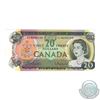 Image 1 : Error BC-50a 1969 Bank of Canada $20 Note S/N: EL8600100 with Off Centre Cutting.