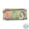 Image 1 : Error BC-50b 1969 Bank of Canada $20 Note S/N: WH7021690 with Off Angle Mis-cut.