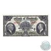 Image 3 : 505-60-02 1935 Bank of Montreal $5, Bog-Gordon, S/N: 449467-B. PMG Certified Gem UNC-66 EPQ! An exce