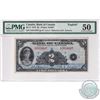 BC-3 1935 Bank of Canada English $2, Osborne-Towers, S/N: A3814047-B PMG Certified AU-50.