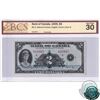 BC-3 1935 Bank of Canada English $2, Osborne-Towers, S/N: 143017/B BCS Certified VF-30.