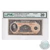 BC-6 1935 Bank of Canada French $5, Osborne-Towers, S/N: F425154-D. PMG Certified VF-20 (Discolorati