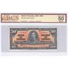 BC-26c 1937 Bank of Canada $50, Coyne-Towers, S/N: B/H4346441. BCS Certified AU-50 Original!