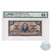 BC-27b 1937 Bank of Canada $100, Gordon-Towers, S/N: B/J0816177. PMG Certified Choice UNC-63 EPQ!