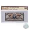 BC-27b 1937 Bank of Canada $100, Gordon-Towers, S/N: B/J0707334. BCS Certified AU-50.