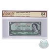 BC-29a 1954 Bank of Canada Devil's Face $1, Coyne-Towers, S/N: H/A1647230. BCS Certified Choice UNC-