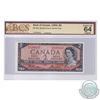 BC-30b 1954 Bank of Canada Devil's Face $2, Beattie-Coyne S/N: F/B5398165. BCS Certified Choice UNC-