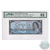 BC-31b 1954 Bank of Canada Devil's Face $5, Beattie-Coyne, S/N: F/C4778714. PMG Certified Choice UNC