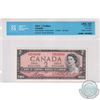 BC-38cT 1954 Bank of Canada S/R Test $2, Bouey-Rasminsky S/N: S/R2532099 CCCS Certified UNC-62 (mino