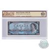 BC-39S. 1954 Bank of Canada Modified SPECIMEN $5, S/N: A/C0000000. BCS Certified Choice UNC-60 Origi