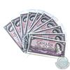 Image 1 : BC-40a, 10 Consecutive 1954 Bank of Canada $10, Beattie-Coyne, S/N: Y/D652005-014. All Notes UNC or 