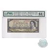 BC-41bA 1954 Bank of Canada Modified Replacement $20, Beattie-Rasminsky, S/N: *A/E0067692, PMG Certi