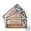 BC-42b, 3 Consecutive 1954 Bank of Canada Modified $50, Beattie-Rasminsky, S/N: B/H5167461/462/463. 