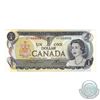Image 2 : Rare Set! BC-46a 1973 Bank of Canada $1 Notes with Million Numbered Serial Numbers - IF1000000, GG20