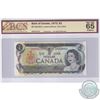 Image 1 : BC-46a-N5-iv 1973 Bank of Canada $1, Lawson-Bouey, Low Serial Number GM0000442, BCS Certified GUNC-6