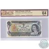 Image 1 : BC-46a-N5-iv 1973 Bank of Canada $1, Lawson-Bouey, Low Serial Number GM0000443, BCS Certified CUNC-6