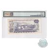 Image 2 : BC-49cA 1971 Bank of Canada Replacement $10, Lawson-Bouey S/N: *VT2070248. PMG Certified Choice UNC-