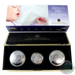 RCM Issue: 2007 Canada Baby Keepsake Tin with ABC Blocks Loon Dollar.
