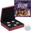 Image 1 : RCM Issue: 2008-2009 Canada $15 Vignettes of Royalty 5-Coin Sterling Silver Set.