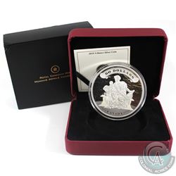 RCM Issue: 2010 Canada $50 75th Anniversary of the First Bank Notes 5oz Fine Silver Coin (outer slee