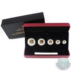 RCM Issue: 2014 Canada The Maple Leaf Fine Silver Fractional Set (Tax Exempt).