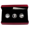 Image 1 : RCM Issue: 2015 Canada $15 Franklin Carmichael Fine Silver 3-coin Set (light scratch on one capsule)