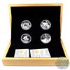 Image 1 : RCM Issue: 2015 Canada $20 Full American Sportfish 4-Coin Fine Silver Set in Deluxe Case (outer slee