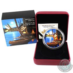 RCM Issue: 2015 Canada $30 Moonlight Fireflies Fine Silver (Tax Exempt).