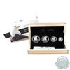 Image 1 : RCM Issue: 2015 Canada Bald Eagle Fractional Fine Silver 4-coin Set (Tax Exempt).