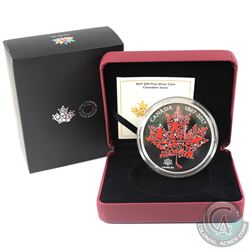 RCM Issue: 2017 $50 Canadian Icons 5oz. Pure Silver Coloured Coin (Tax Exempt).