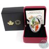 Image 1 : RCM Issue: 2018 Canada $20 Four Seasons of the Maple Leaf Fine Silver. The certificate for the coin 