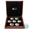 Image 1 : RCM Issue: 2018 Canada Big Coin 5oz. Rose-Gold Plated Fine Silver 7-coin Set with Deluxe Subscriptio