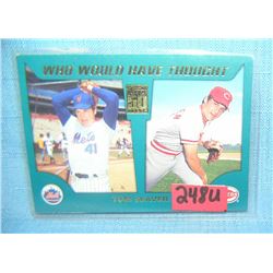 Tom Seaver Topps 50 years anniversery baseball card